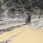 muddy and gravel road in bhutan