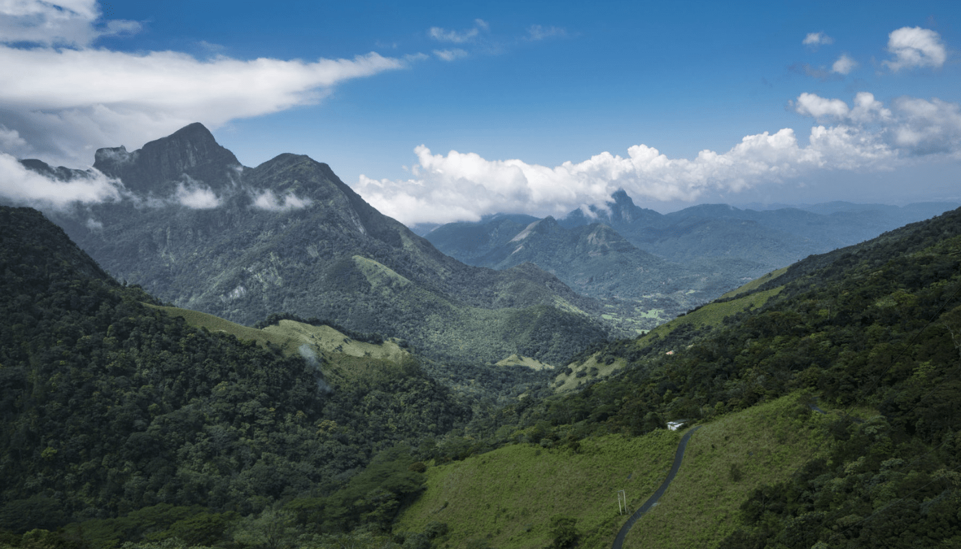 sri lanka - a view on the central hills