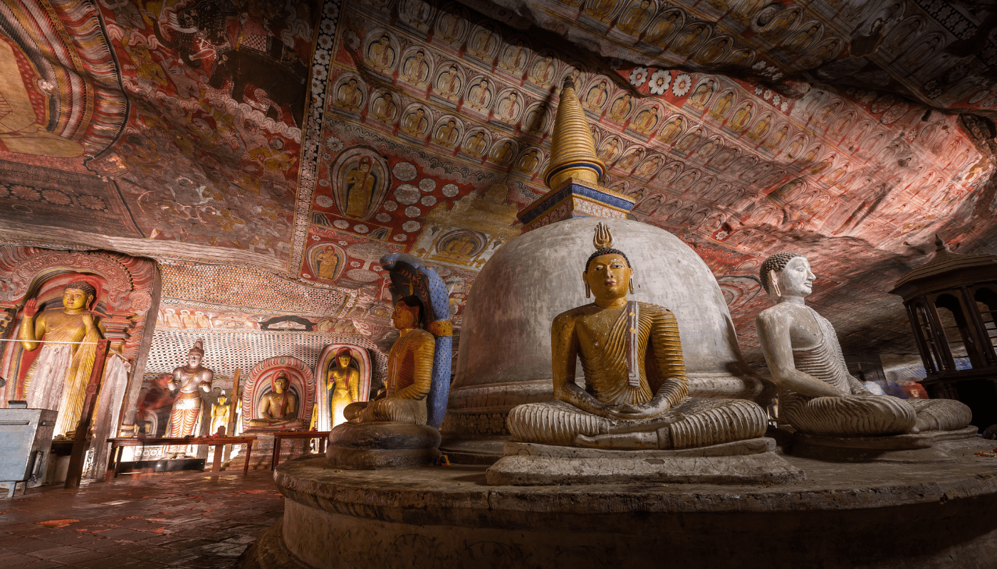 sri lanka - dambulla cave temple