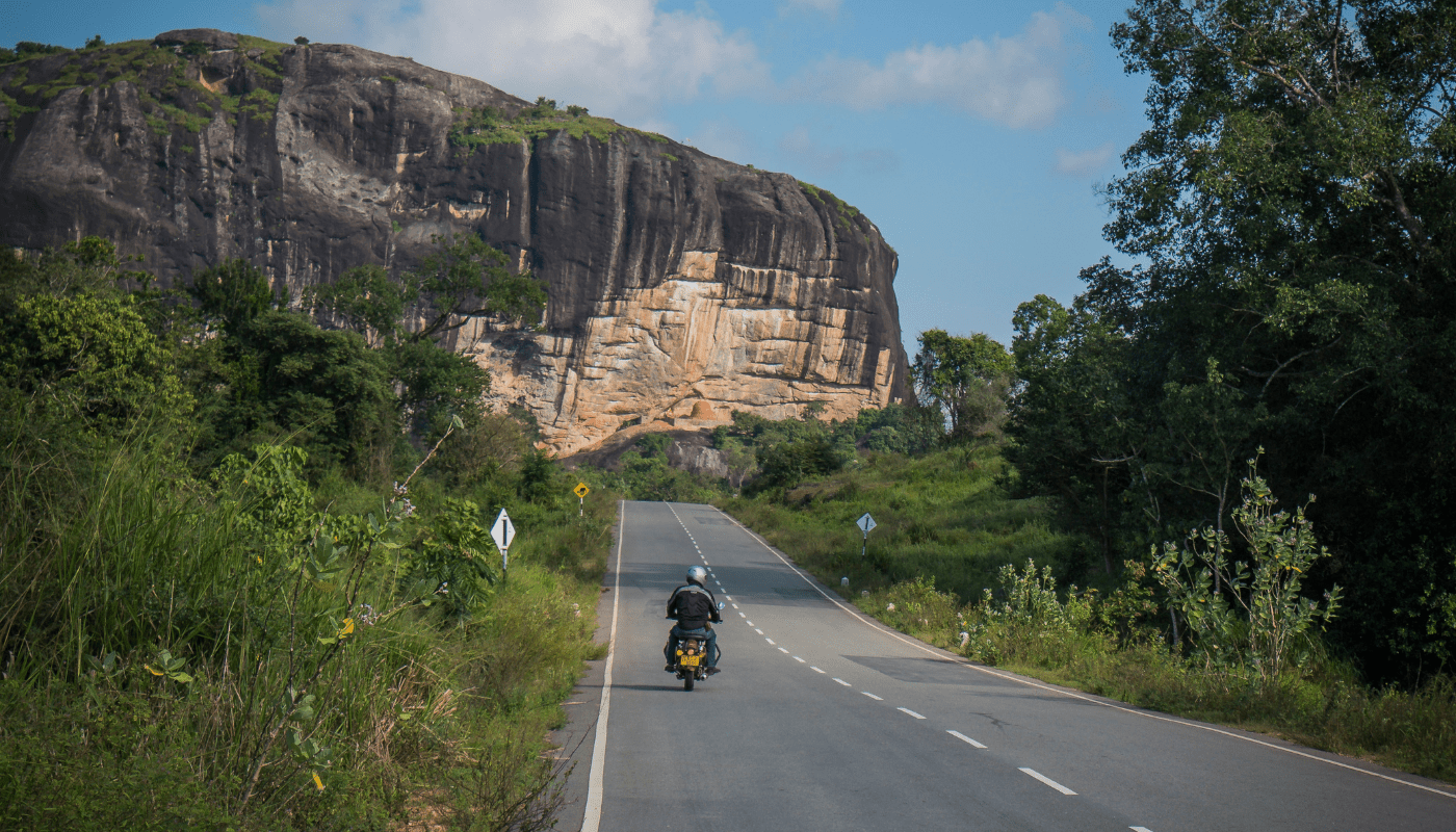 sri lanka - well maintained road