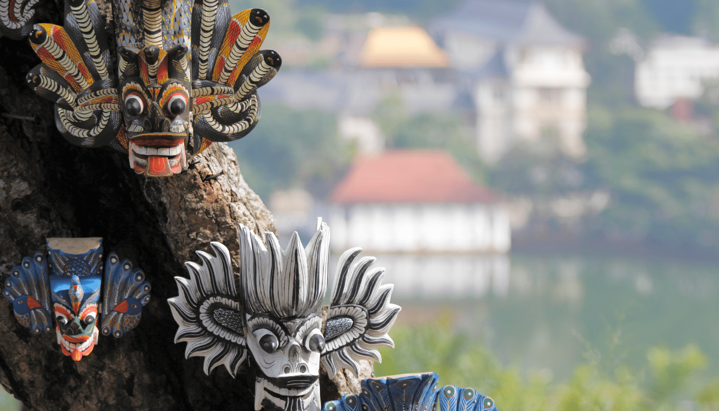 sri lankan - traditional masks