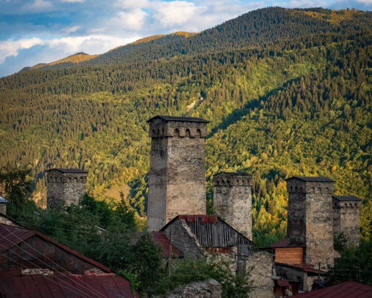 defence towers in Svaneti