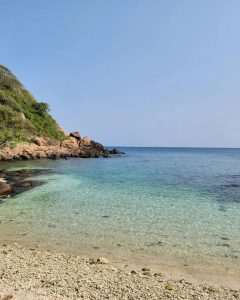 Pigeon island beach