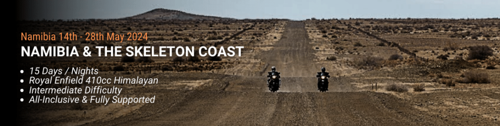 Namibia motorcycle tour