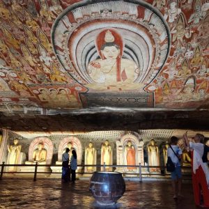 sri lanka grand tour - dambulla cave temple