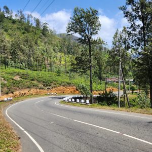 sri lanka grand tour - road in the central hills near nuwara eliya